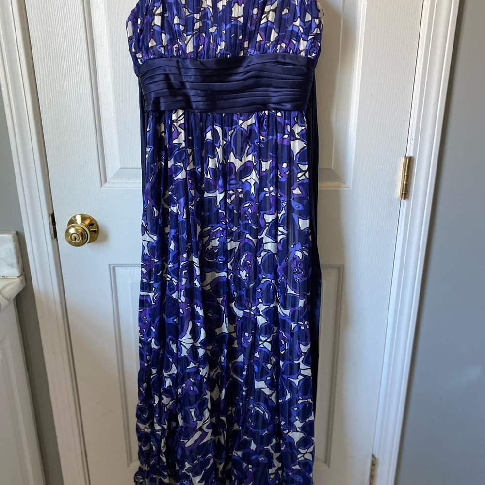 BCBG Purpoe Floral Long dress